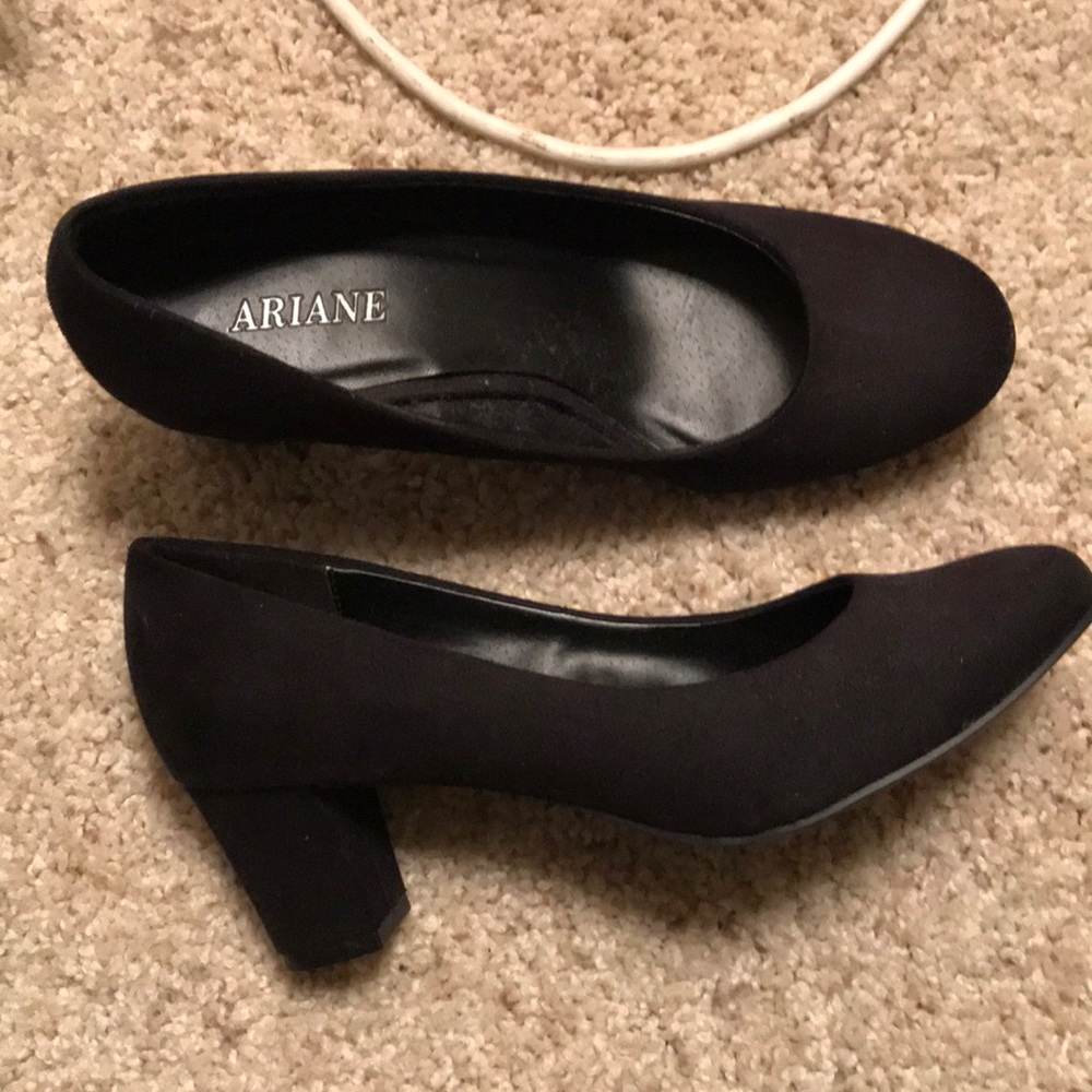 Black Ariane high heels